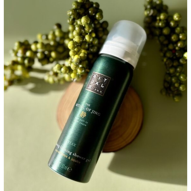 Гель-пінка для душу The Ritual of Jing Relax Foaming Shower Gel, 50мл, фото 3 Гель-пінка для душу The Ritual of Jing Relax Foaming Shower Gel, 50мл, фото 3